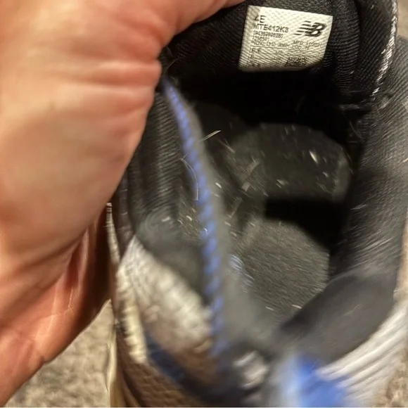 New Balance Gray and Blue Sneakers - Picture 5 of 6